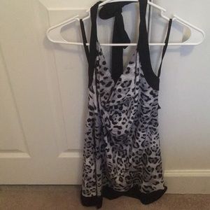 Animal print dress